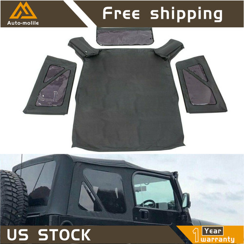 Black replacement soft top - replacement,