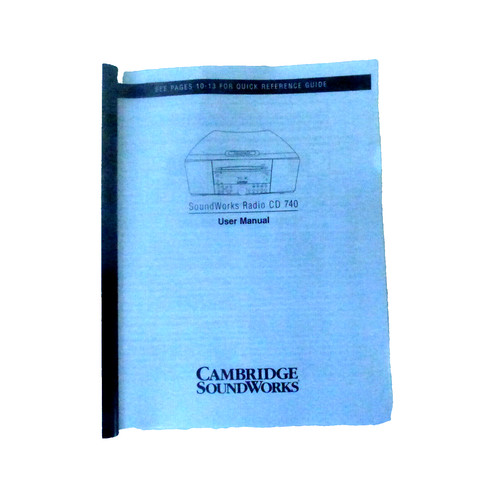 Cambridge soundworks radio - radio, cd