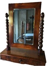 mobile antico Specchio 1800 Originale Restaurato , Noce Massello