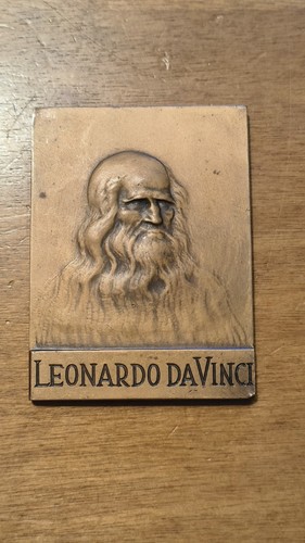 Placca leonardo vinci iii - da,