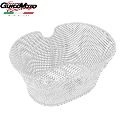 Cestino anteriore ovale - ovale, bianco