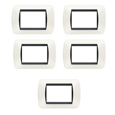 Placca 5 Pezzi Living Light