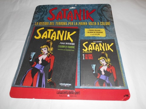 Satanik album figurine - satanik,