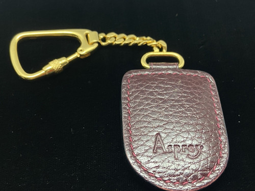 Portachiavi asprey pelle - asprey, in