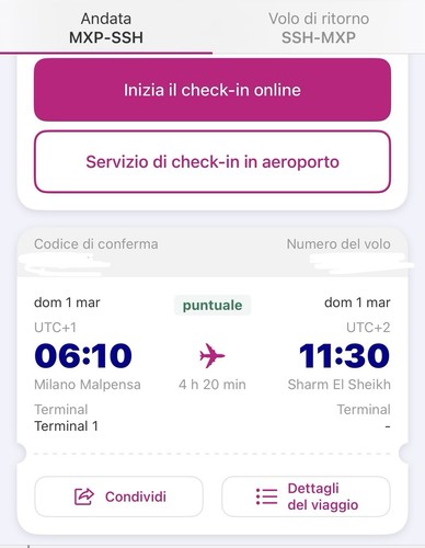Biglietto aereo andata - aereo,