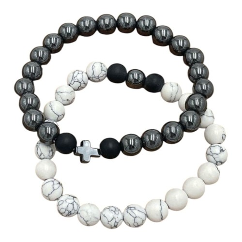 Set due bracciali elastici - due,