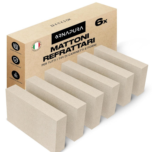 Pack mattoni refrattari x - pack, 6
