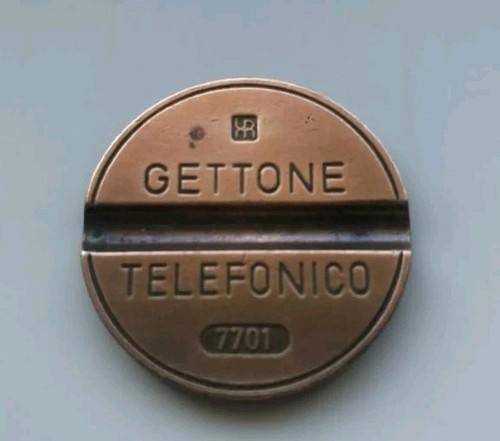 Gettone telefonico 7701 raro - telefonico,