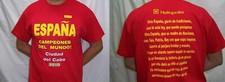 Maglia spagna taglia inno - spagna,