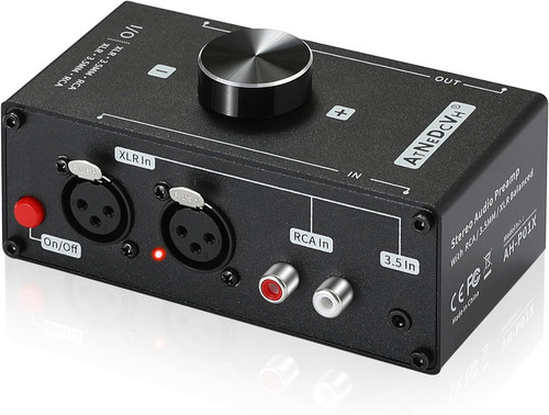 Preamplificatore audio stereo - preamplificatore,
