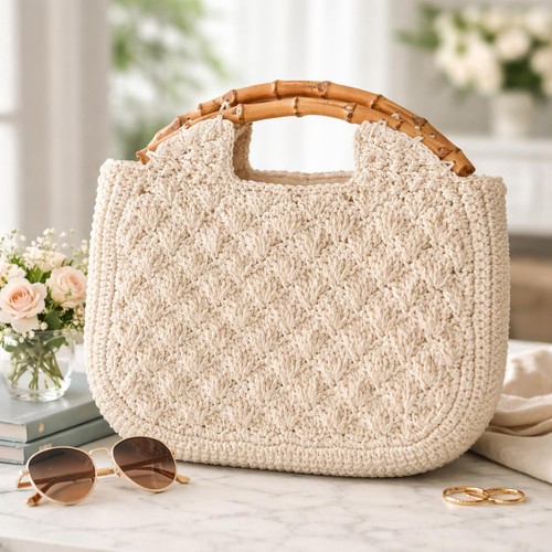 Borsa vintage fatta - , mano