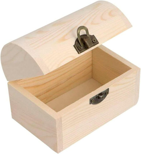 Scatola legno semplice non - scatola,