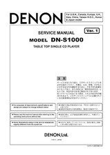 Manuale servizio per denon - di,
