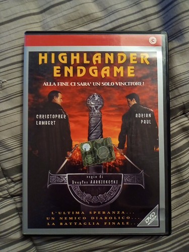 Highlander endgame dvd - highlander,
