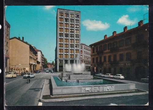 Cartolina busto arsizio - arsizio, piazza