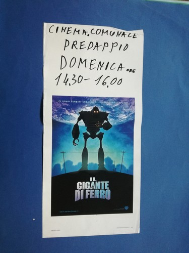 Locandina gigante ferro - il, di