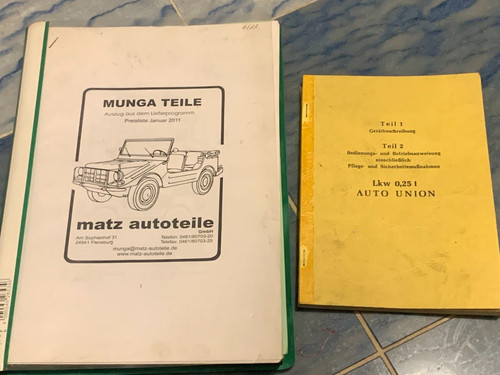 Dkw munga manuale uso - dkw,