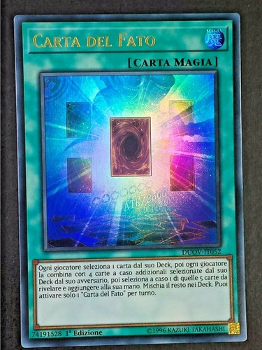 Carta del fato ultra - carta,