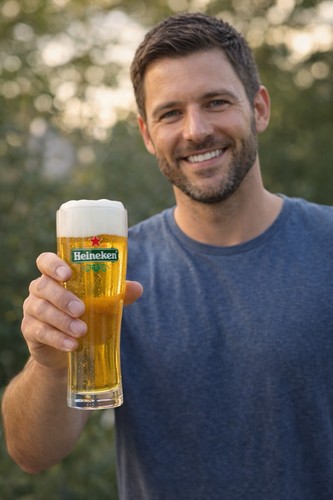 Heineken red star - leaf, us