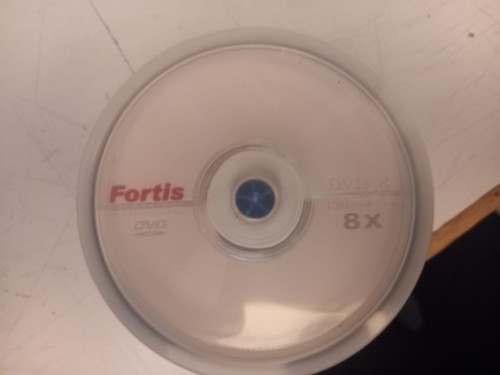 Fortis dvd 7gb 8x - 4,7gb, 50