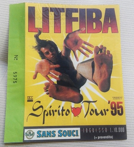 Biglietto concerto litfiba - biglietto,