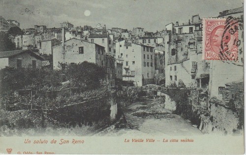 1907 san remo vieille - san, ville