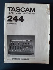 Manuale teac tascam 244 - teac,