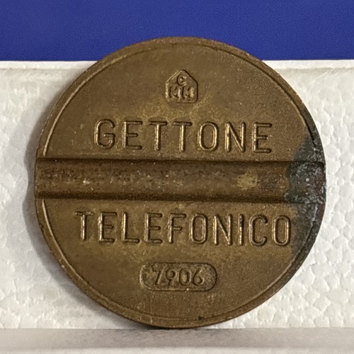 Gettone telefonico cmm - telefonico,