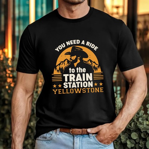 Maglietta cowboy stazione