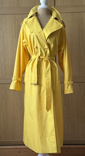 Burberrys trench giallo con