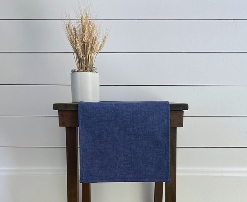 Runner tavolo blu - blu, navy