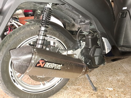 Terminale akrapovic sh125 - akrapovic,