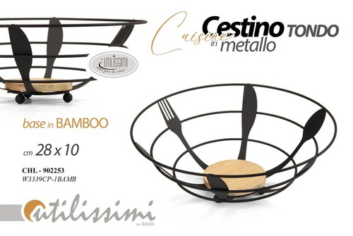 Cesto portafrutta cestino - , pane