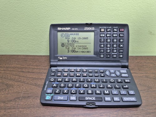 Sharp 570 organizer - sharp,