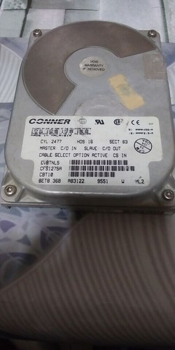 Hard disk vintage - disk, conner