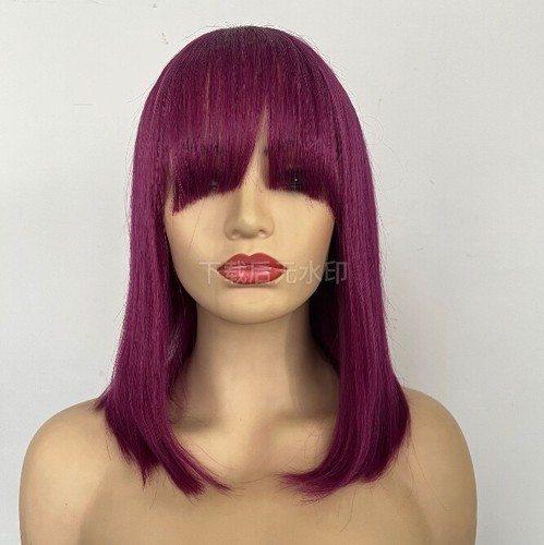 Parrucca corta rosa - , viola