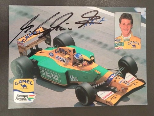 Michael schumacher cartolina - michael,