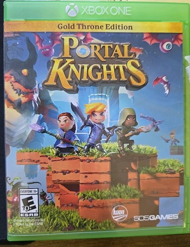 Portal knights gold - gold, throne