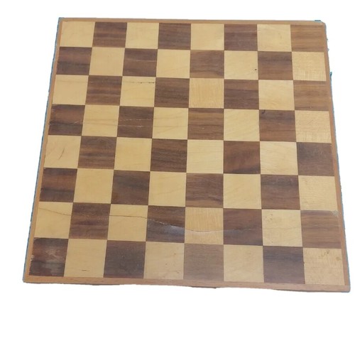 Scacchiera vintage legno - scacchiera,