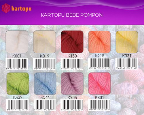 Kartopu bebe pompon - kartopu,