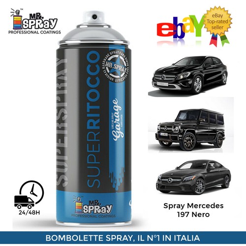 Spray mercedes 197 nero - spray, 1k