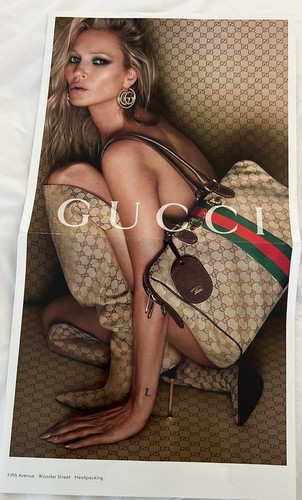 Kate moss gucci - moss, poster
