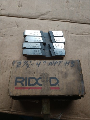 Ridgid 1224 matrici 4 - matrici, 2-1/2"-4"