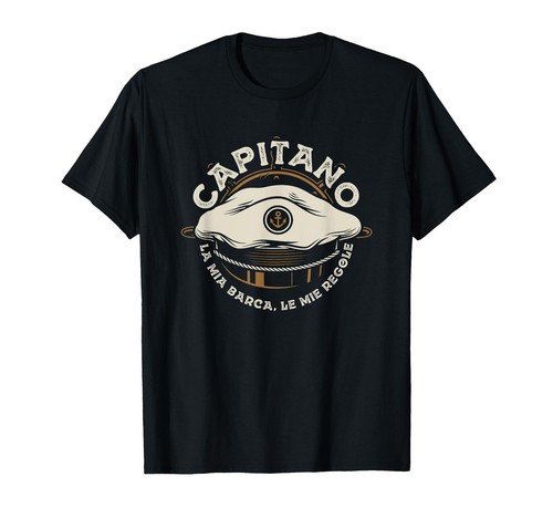 Maglietta capitani navi - capitani,