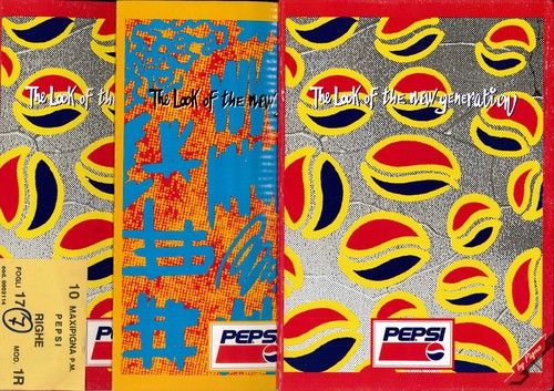 Maxi quaderni pepsi - quaderni, anni