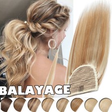 Wrap ponytail clip pony - ponytail,