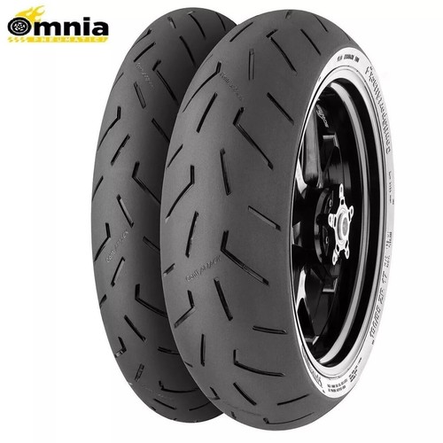 Coppia gomme moto - moto, continental