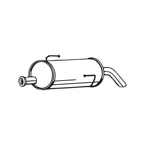 Bosal silenziatore scarico - bosal,
