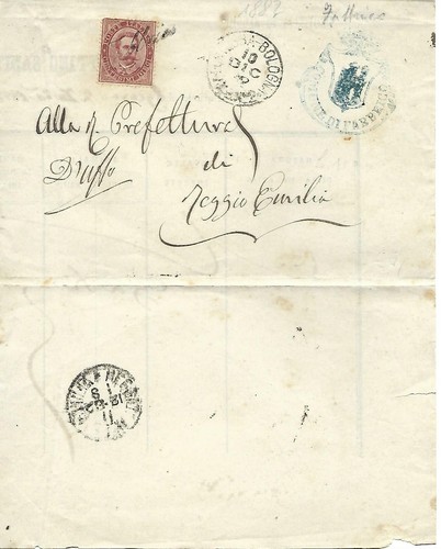 1882 annullo lineare - 1882,