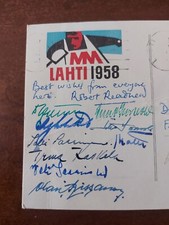 Autografi atleti nazionale - autografi,